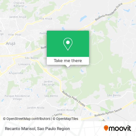 Recanto Marisol map