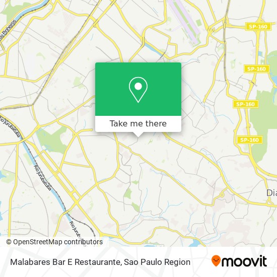 Malabares Bar E Restaurante map