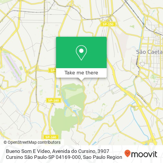 Bueno Som E Video, Avenida do Cursino, 3907 Cursino São Paulo-SP 04169-000 map