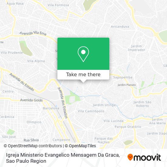 Igreja Ministerio Evangelico Mensagem Da Graca map