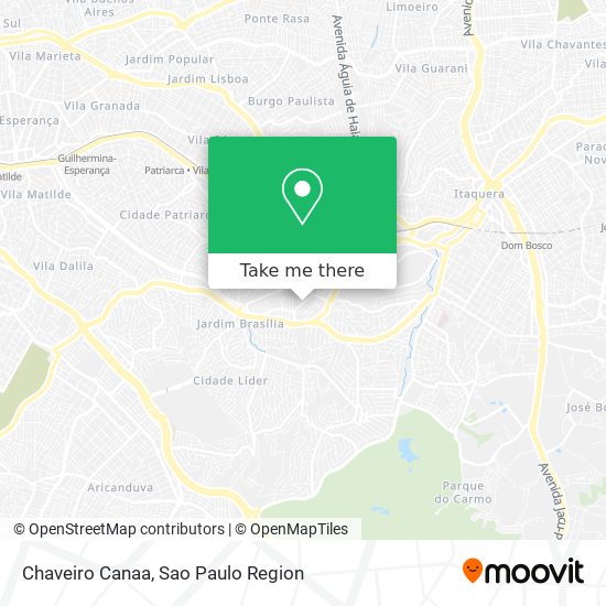 Chaveiro Canaa map