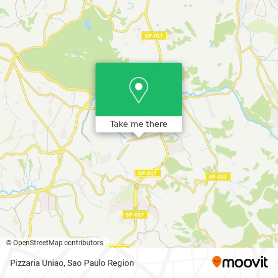 Pizzaria Uniao map