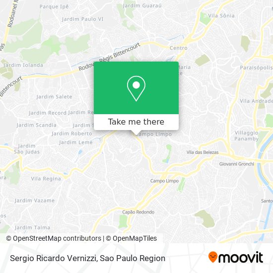 Sergio Ricardo Vernizzi map