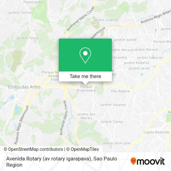 Avenida Rotary (av rotary igarapava) map