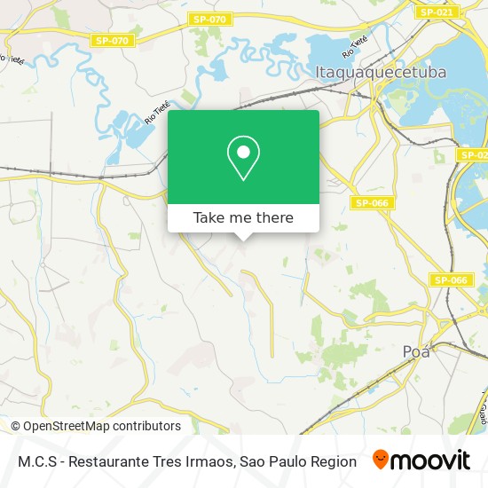 M.C.S - Restaurante Tres Irmaos map