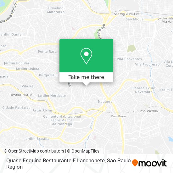Quase Esquina Restaurante E Lanchonete map