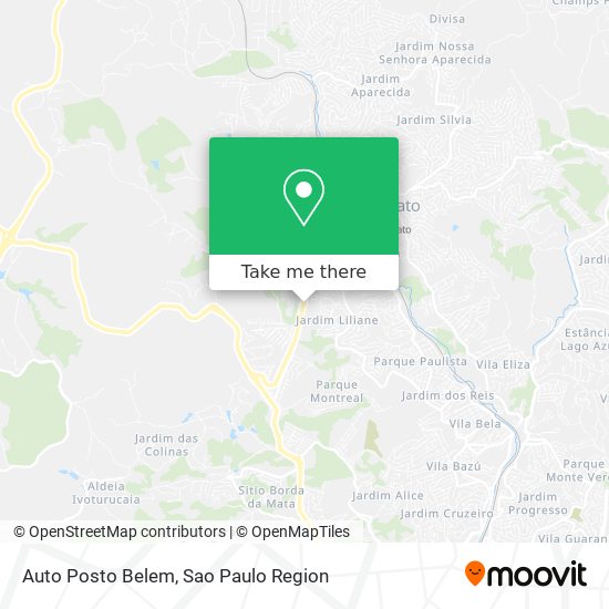 Auto Posto Belem map