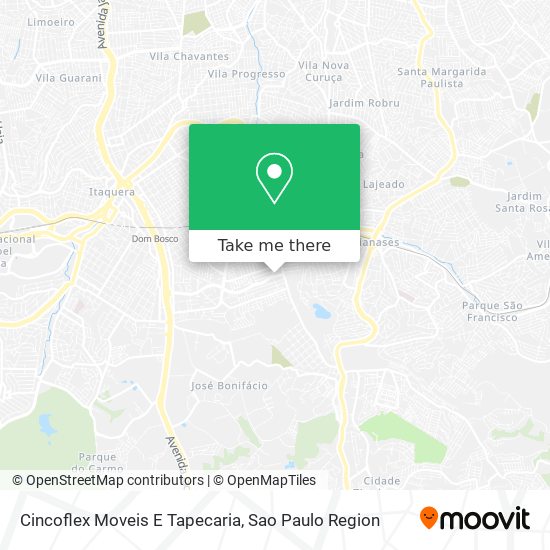 Cincoflex Moveis E Tapecaria map