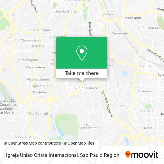 Igreja Uniao Crista Internacional map