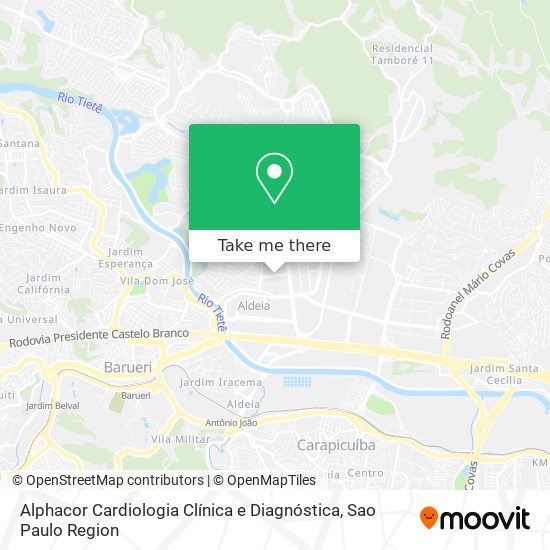 Alphacor Cardiologia Clínica e Diagnóstica map