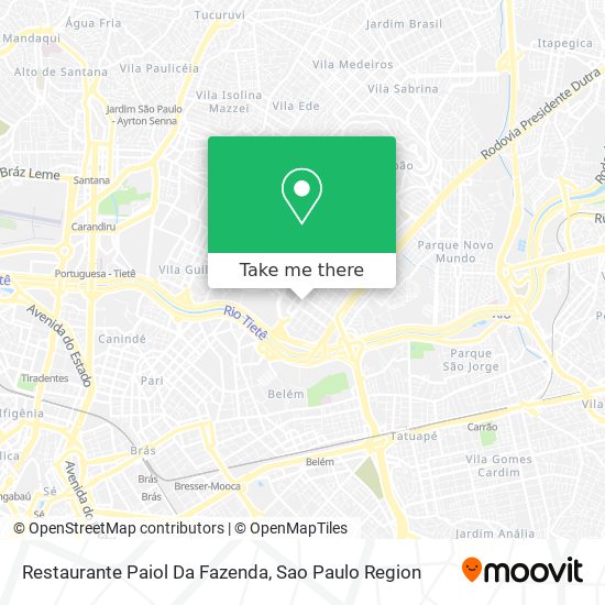 Restaurante Paiol Da Fazenda map