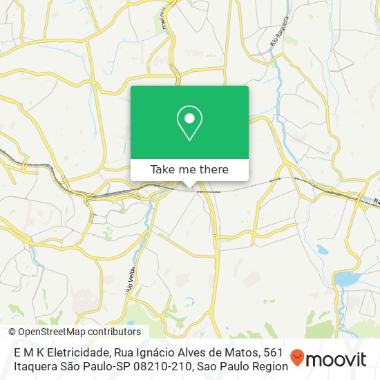 E M K Eletricidade, Rua Ignácio Alves de Matos, 561 Itaquera São Paulo-SP 08210-210 map