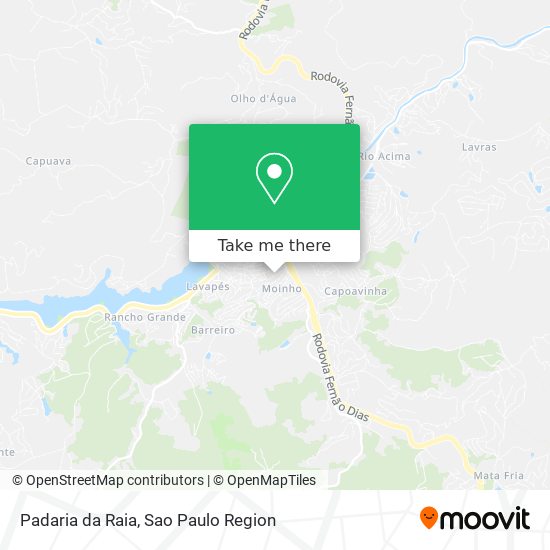 Padaria da Raia map