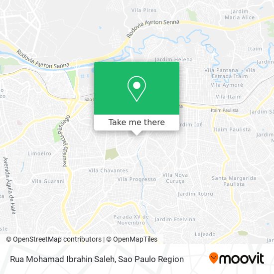 Mapa Rua Mohamad Ibrahin Saleh