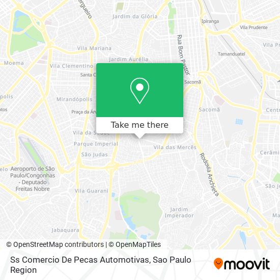 Ss Comercio De Pecas Automotivas map