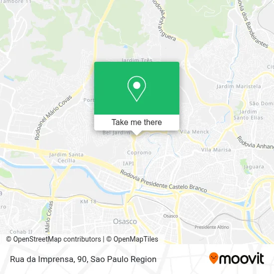Rua da Imprensa, 90 map