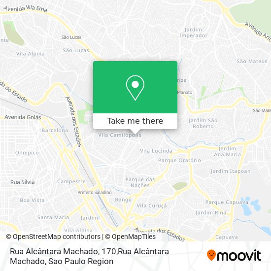 Mapa Rua Alcântara Machado, 170,Rua Alcântara Machado