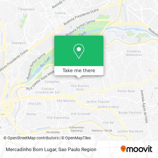 Mercadinho Bom Lugar map