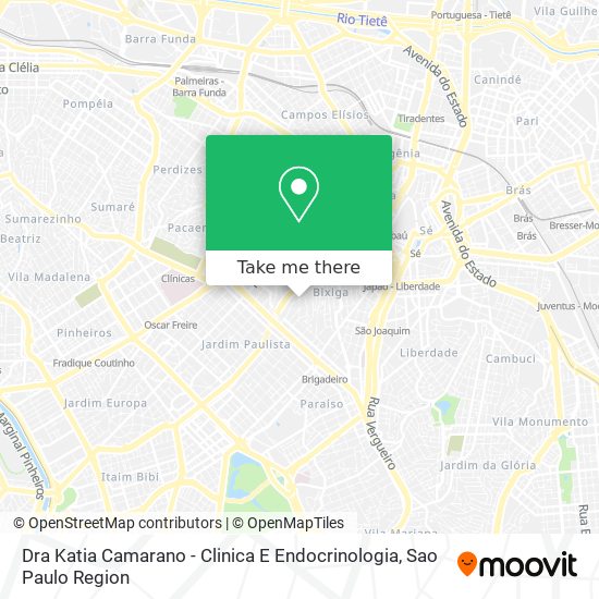 Dra Katia Camarano - Clinica E Endocrinologia map