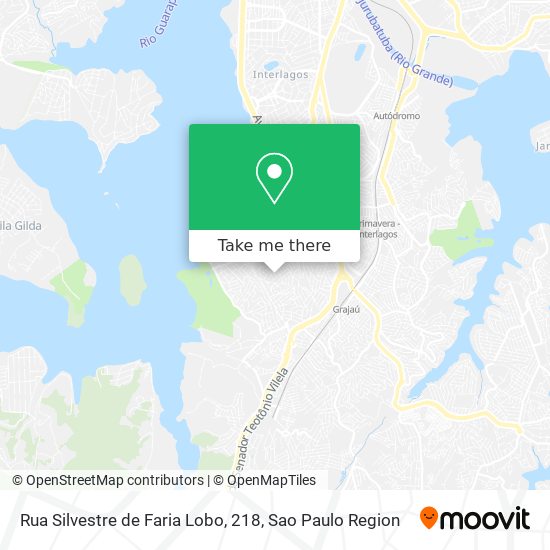 Rua Silvestre de Faria Lobo, 218 map