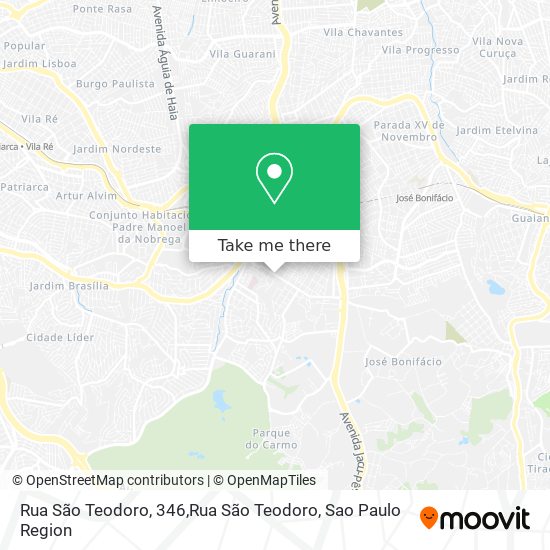 Rua São Teodoro, 346,Rua São Teodoro map