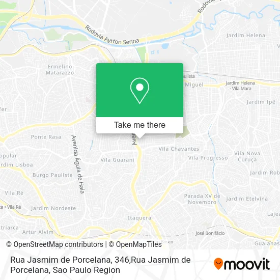 Rua Jasmim de Porcelana, 346,Rua Jasmim de Porcelana map