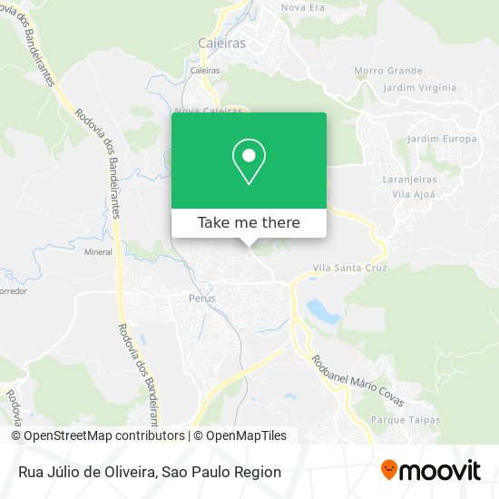 Rua Júlio de Oliveira map