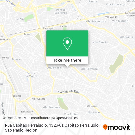 Rua Capitão Ferraiuolo, 432,Rua Capitão Ferraiuolo map