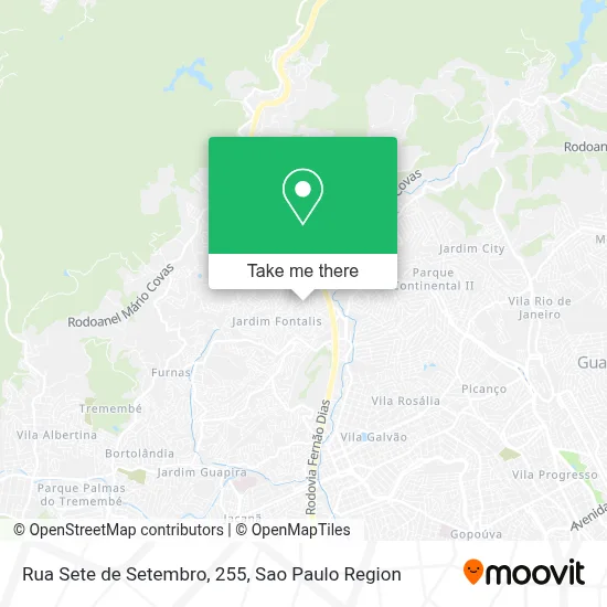 Rua Sete de Setembro, 255 map