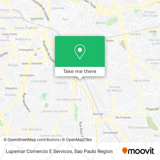 Lupemar Comercio E Servicos map