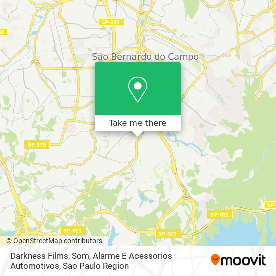 Darkness Films, Som, Alarme E Acessorios Automotivos map