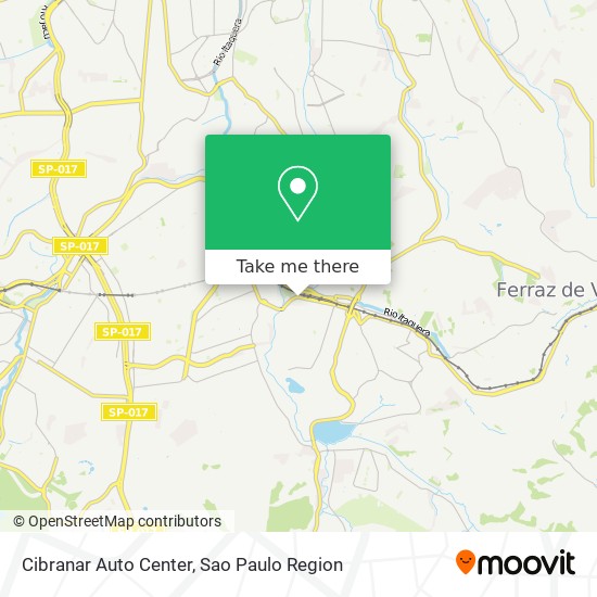 Cibranar Auto Center map