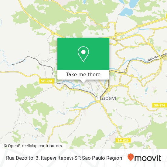 Mapa Rua Dezoito, 3, Itapevi Itapevi-SP