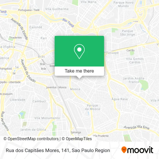 Rua dos Capitães Mores, 141 map
