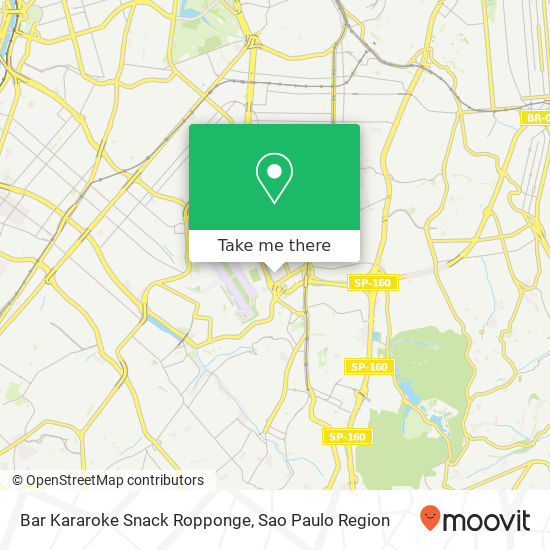 Bar Kararoke Snack Ropponge map