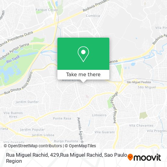Rua Miguel Rachid, 429,Rua Miguel Rachid map