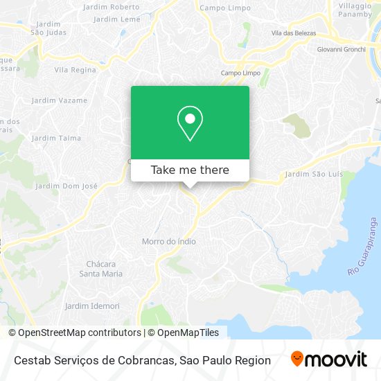 Cestab Serviços de Cobrancas map