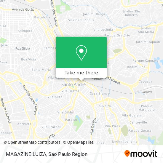 MAGAZINE LUIZA map