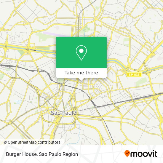 Burger House map