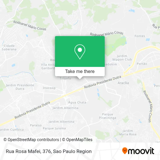 Rua Rosa Mafei, 376 map