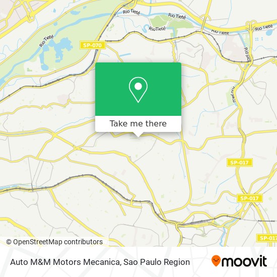 Auto M&M Motors Mecanica map