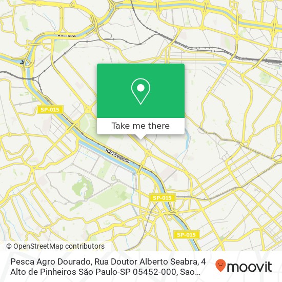 Pesca Agro Dourado, Rua Doutor Alberto Seabra, 4 Alto de Pinheiros São Paulo-SP 05452-000 map