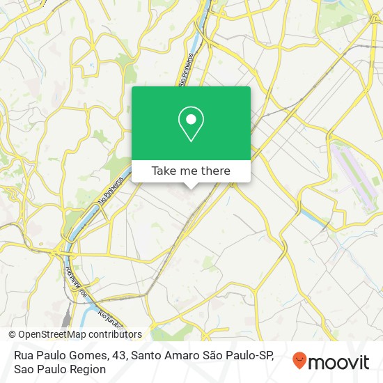 Rua Paulo Gomes, 43, Santo Amaro São Paulo-SP map