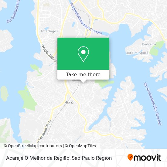 Acarajé O Melhor da Região map