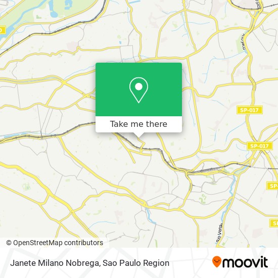 Janete Milano Nobrega map