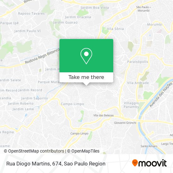 Rua Diogo Martins, 674 map