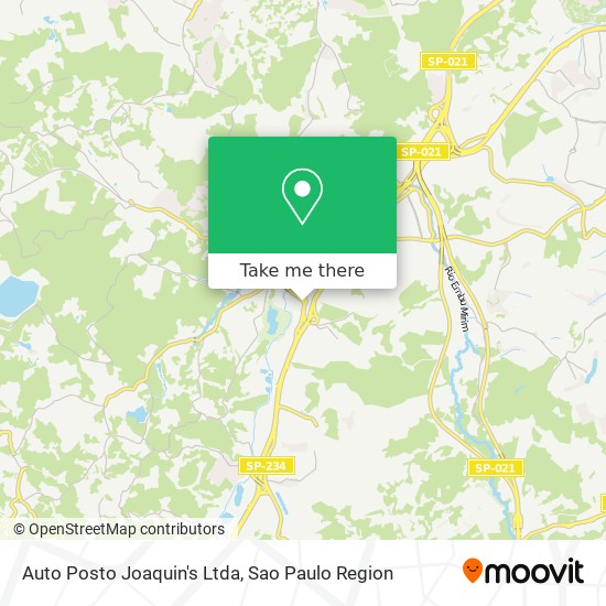 Auto Posto Joaquin's Ltda map