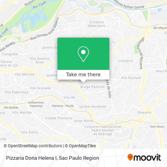 Pizzaria Dona Helena I map