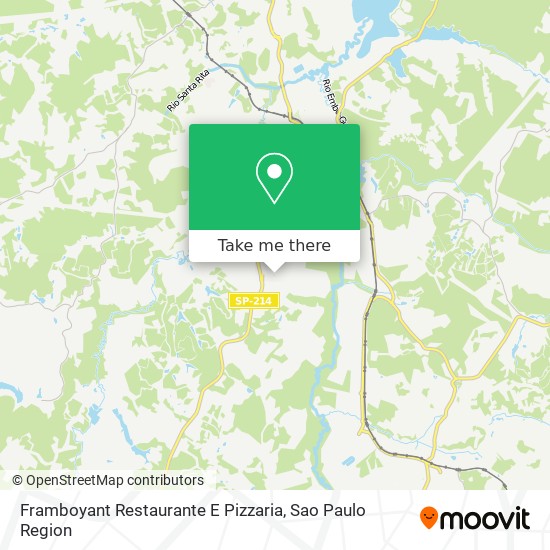 Framboyant Restaurante E Pizzaria map