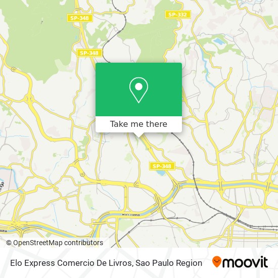 Elo Express Comercio De Livros map